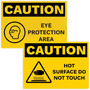 Avery Adhesive Printable Vinyl Signs - Waterproof - 5" Width x 7" Length - Permanent Adhesive - Rectangle - Laser - (AVE61554)