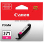 Canon CLI-271 Original Standard Yield Inkjet Ink Cartridge - Magenta - 1 Each - Inkjet - Standard Yield - Magenta