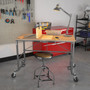 Cosco Smartfold Portable Work Desk Table (CSC66720DKG1E) View Product Image