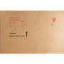 Lorell Bulletin Board - 24" Board Height x 36" Board Width - Cork Surface - Long Lasting, Warp Resistant - Brown Aluminum Frame