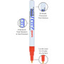 uni-Paint Permanent Marker, Fine Bullet Tip, Red (UBC63702) View Product Image