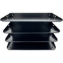 Huron Desk Organizer,Horizontal,4 Slots,Legal,9-1/4"x8-2/3"x15",BK (HURHASZ0151) View Product Image