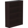 Lorell Laminate Bookcase - x 0.8" Thickness Shelf, 48" Height x 36" Width x 12" Depth - 4 Shelve(s) - 3 Adjustable Shelf(ves) - Square Edge - Material: Thermofused Laminate (TFL)