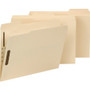 Smead Top Tab Heavyweight Manila Fastener Folders, 0.75" Expansion, 2 Fasteners, Letter Size, Manila Exterior, 50/Box