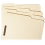 Smead Top Tab Heavyweight Manila Fastener Folders, 0.75" Expansion, 2 Fasteners, Letter Size, Manila Exterior, 50/Box