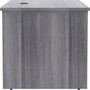 Lorell Essentials Series Sit-to-Stand Desk Shell - x 0.1" Thickness Top, 49" Height x 60" Width x 29" Depth - Finish: Weathered Charcoal