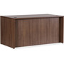 Lorell Essentials Series Walnut Desk Shell (LLR69966)