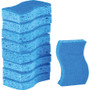 Scotch-Brite Non-Scratch Scrub Sponges - 0.8" Height x 4.3" Width x 2.8" Depth - 9 / Pack - Cellulose (MMM5295)