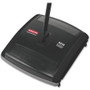 Rubbermaid Commercial Brushless Mechanical Sweeper - 7.50" Brush Face - Black - (RCP421588BKCT)