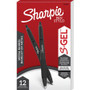 Sharpie S-Gel Pens - 0.7 mm Medium Pen Point - Black Ink - Gel-based - Matte Black Metal Barrel - (SAN2153580)