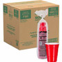 Solo 16 oz Plastic Cold Party Cups - 16 fl oz - Red - Polystyrene, Plastic - Party, Cold Drink - 50/Pack
