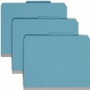 Smead SafeSHIELD 2/5 Tab Cut Letter Recycled Classification Folder - 8 1/2" x 11" - 2" Expansion - 2 x 2S Fastener(s) - 2" for Folder, Divider - Top Tab Location - (SMD14204)