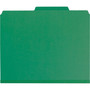 Smead SafeSHIELD 2/5 Tab Cut Letter Recycled Classification Folder - 8 1/2" x 11" - 2" Expansion - 2 x 2S Fastener(s) - 2" for Folder, Divider - Top Tab Location - (SMD14201)