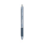 Sharpie S-Gel S-Gel Fashion Barrel Gel Pen, Retractable, Medium 0.7 mm, Black Ink, Frost Blue Barrel, 4/Pack