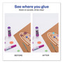 Avery Permanent Glue Stic Value Pack, 1.27 oz, Applies Purple, Dries Clear, 6/Pack (AVE98071) View Product Image