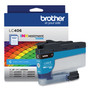 Brother LC406CS INKvestment Ink, 1,500 Page-Yield, Cyan