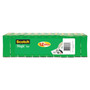 Scotch Magic Tape Value Pack, 1" Core, 0.75" x 83.33 ft, Clear, 12/Pack (MMM810K12) View Product Image