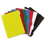 Avery Heavy-Duty Plastic Dividers with Multicolor Tabs and White Labels , 8-Tab, 11 x 8.5, Assorted, 1 Set