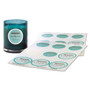 Avery Round Print-to-the Edge Labels with SureFeed, 2.5" dia, Glossy White, 90/PK