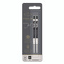 Parker Refill for Parker Retractable Gel Ink Roller Ball Pens, Medium Conical Tip, Black Ink, 2/Pack