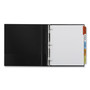 Avery Insertable Big Tab Dividers, 5-Tab, Single-Sided Copper Edge Reinforcing, 11.13 x 9.25, White, Assorted Tabs, 1 Set