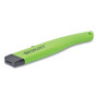 Westcott Safety Ceramic Blade Box Cutter, 0.5" Blade, 5.5" Plastic Handle, Green (ACM16475) View Product Image