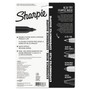 Sharpie Super Permanent Marker, Fine Bullet Tip, Black, 6/Pack (SAN33666PP) View Product Image