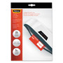Fellowes Laminating Pouches, 5 mil, 4.25" x 2.5", Gloss Clear, 25/Pack