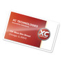 Fellowes Laminating Pouches, 5 mil, 4.25" x 2.5", Gloss Clear, 25/Pack