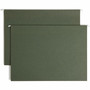 Smead Box Bottom Hanging File Folders, 3" Capacity, Legal Size, Standard Green, 25/Box