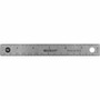 Westcott Stainless Steel Rulers - 6" Length x 0.8" Width - 1/16, 1/32 Graduations - Metric, Imperial Measuring System - Stainless Steel - Stainless Steel