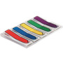 Post-it Flags Arrow 0.5" Page Flags, Blue/Green/Purple/Red/Yellow, 20/Color, 100/Pack (MMM684ARR1) View Product Image