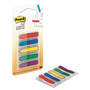 Post-it Flags Arrow 0.5" Page Flags, Blue/Green/Purple/Red/Yellow, 20/Color, 100/Pack (MMM684ARR1) View Product Image