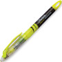 Sharpie Liquid Pen Style Highlighters, Fluorescent Yellow Ink, Chisel Tip, Yellow/Black/Clear Barrel, Dozen