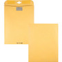 Quality Park 10 x 13 Postage Saving ClearClasp Envelopes with Reusable Redi-Tac&trade Closure - Clasp - 10" Width x 13" Length - 28 lb - Clasp - Manila