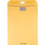Quality Park Postage Saving ClearClasp Kraft Envelope, #97, Cheese Blade Flap, ClearClasp Closure, 10 x 13, Brown Kraft, 100/Box