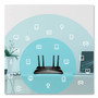 TP-Link ARCHER AX3000 Dual Band Gigabit Wi-Fi 6 Router, 5 Ports, Dual-Band 2.4 GHz/5 GHz (TPLARCHERAX3000) View Product Image