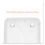 deflecto DocuHolder for Countertop/Wall-Mount, Magazine, 9.25w x 3.75d x 10.75h, Clear