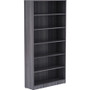 Lorell Laminate Bookcase - 6 Shelf(ves) - 72" Height x 36" Width x 12" Depth - Thermally Fused Laminate