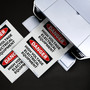 Avery Reflective Sign Labels - 5" Width x 7" Length - Permanent Adhesive - Rectangle - Laser - Silver