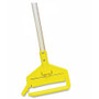 Rubbermaid Commercial 60" Invader Wet Mop Handle - 60" Length - Yellow - Hardwood - (RCPH116000000CT)