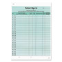 Tabbies Patient Sign-In Label Forms, Two-Part Carbon, 8.5 x 11.63, Green Sheets, 125 Forms Total (TAB14532) View Product Image