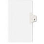 Avery Preprinted Legal Exhibit Side Tab Index Dividers, Avery Style, 10-Tab, 4, 11 x 8.5, White, 25/Pack