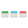 Avery Ultra Tabs Repositionable Tabs, Standard: 2" x 1.5", 1/5-Cut, Assorted Colors (Blue, Green and Red), 24/Pack View Product Image