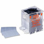 MAX EH70F Flat Clinch Staple Cartridge - 5/16" Leg - 7/16" Crown - Holds 70 Sheet(s) - for Paper - Silver