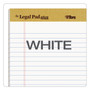 TOPS "The Legal Pad" Plus Ruled Perforated Pads with 40 pt. Back, Narrow Rule, 50 White 5 x 8 Sheets, Dozen (TOP71500) View Product Image