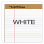 TOPS "The Legal Pad" Plus Ruled Perforated Pads with 40 pt. Back, Wide/Legal Rule, 50 White 8.5 x 11.75 Sheets, Dozen (TOP71533) View Product Image