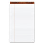 TOPS "The Legal Pad" Ruled Perforated Pads, Wide/Legal Rule, 50 White 8.5 x 14 Sheets, Dozen