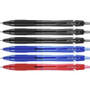 uniball Jetstream Elements Hybrid Gel Pen, Retractable, Medium 1 mm, Assorted Ink and Barrel Colors, 6/Pack
