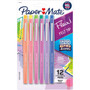 Paper Mate Flair Medium Point Pens - Medium Pen Point - Assorted Ink - Water Based